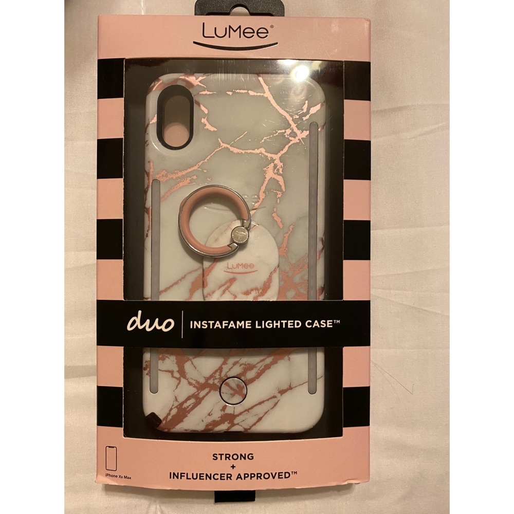 Lumee case pink marble